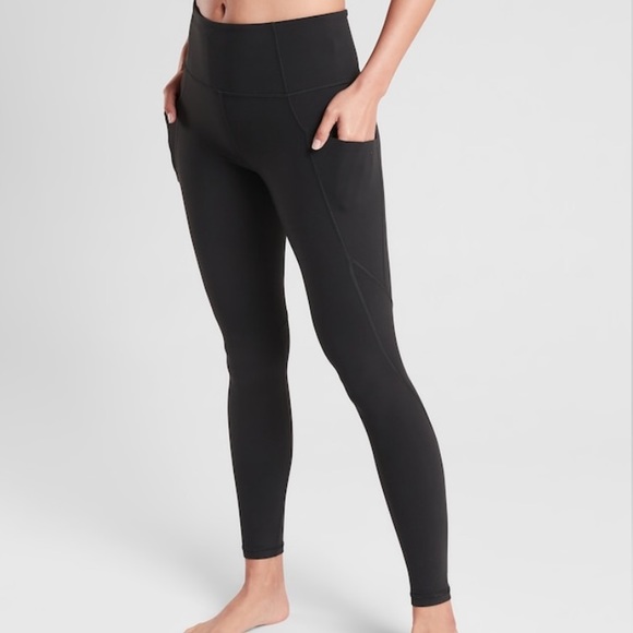 Athleta Pants - Athleta Salutation Stash Pocket Tight In Powervita Athleta Pants - Athleta Salutation Stash Pocket Tight In Powervita